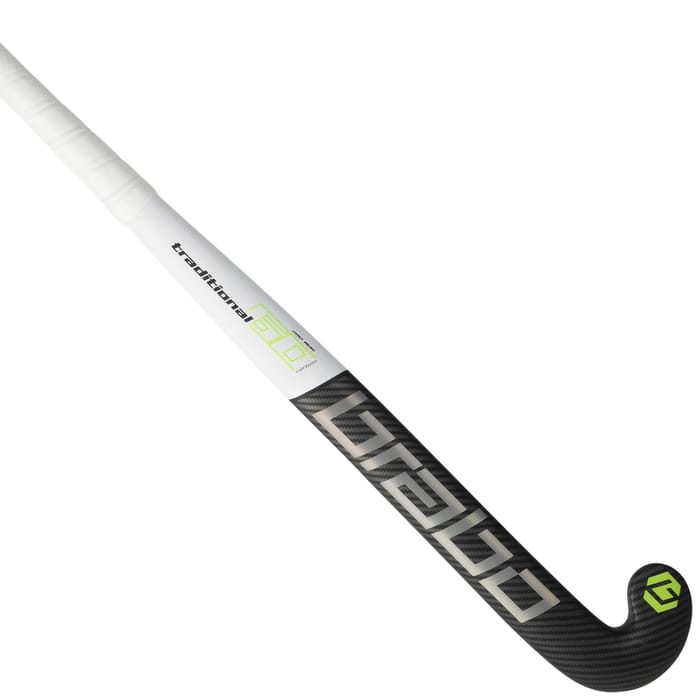 Brabo Traditional Carbon 60 PB Bk/Gn Senior Hockeystick hockeystick — foto 1