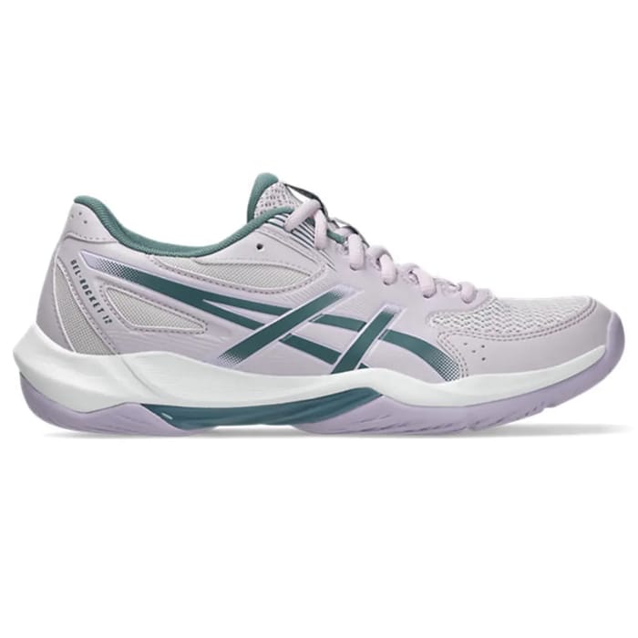 Asics GEL-Rocket 12 - Dahlia/Foggy Teal - Dames hockeyschoen, foto 1