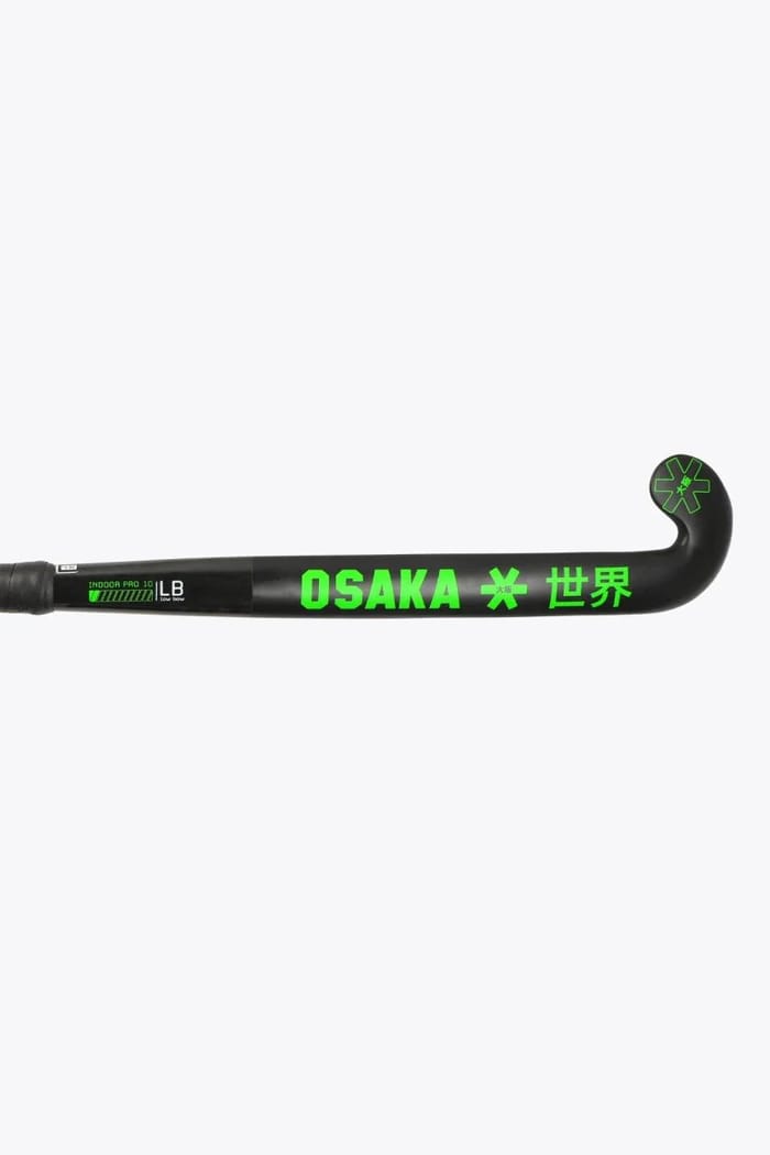 Osaka Indoor Hockey Stick Pro Tour 10 - Low Bow | Iconic Black hockeystick — foto 2