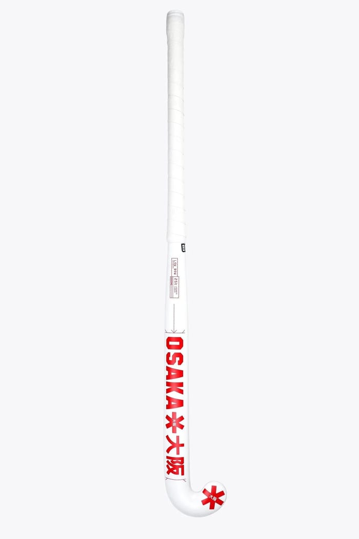 Osaka Field Hockey Stick Low Bow Advanced 25 | Pompeian Red hockeystick, foto 6