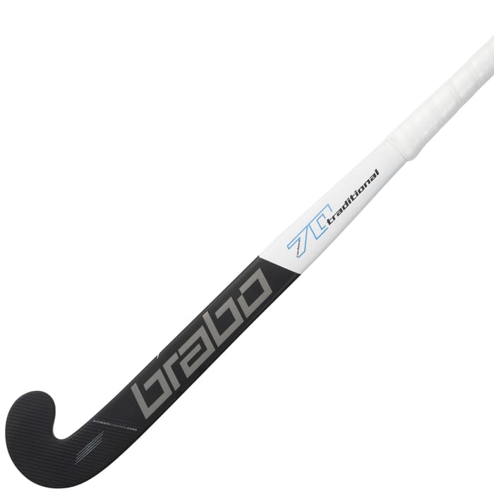 Brabo Traditional Carbon 70 LB Bk/Bl Senior Hockeystick hockeystick — foto 2