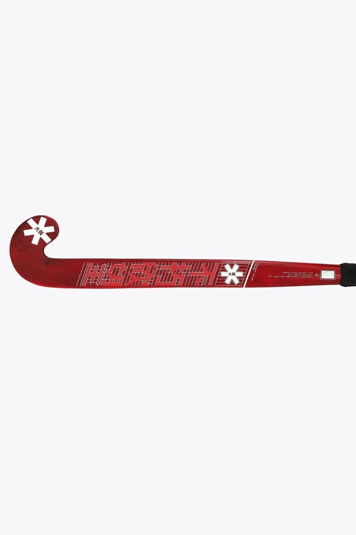 Osaka Field Hockey Stick Low Bow Advanced 85 | Pompeian Red hockeystick — foto 5