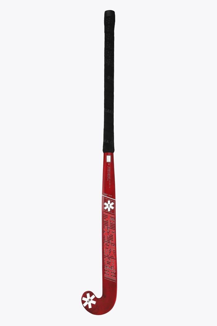 Osaka Field Hockey Stick Low Bow Advanced 85 | Pompeian Red hockeystick — foto 7