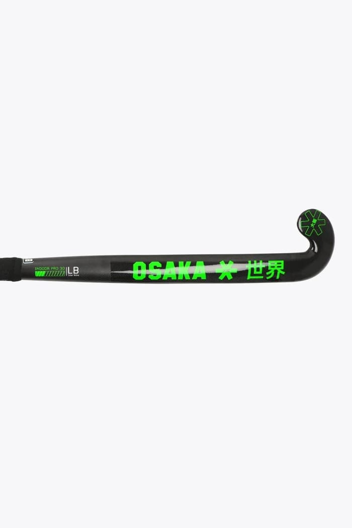 Osaka Indoor Hockey Stick Pro Tour 30 - Low Bow | Iconic Black hockeystick — foto 2