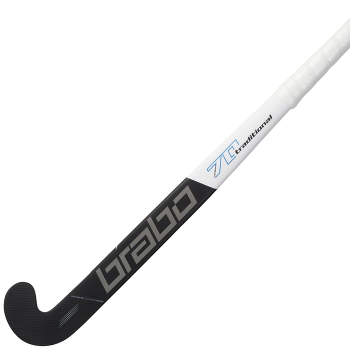 Brabo Traditional Carbon 70 ELB Bk/Bl Senior Hockeystick hockeystick — foto 2