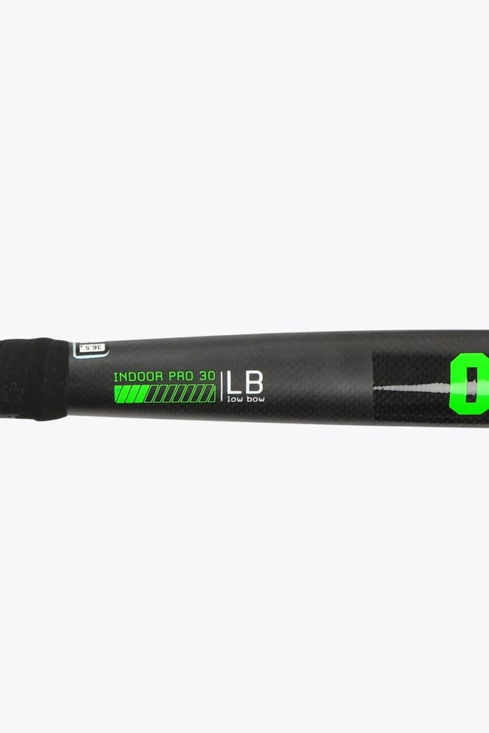 Osaka Indoor Hockey Stick Pro Tour 30 - Low Bow | Iconic Black hockeystick — foto 6