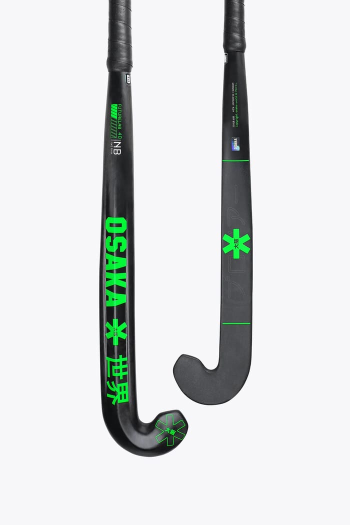 Osaka Field Hockey Stick Pro Bow 40 - Futurelab | Iconic Black hockeystick — foto 1