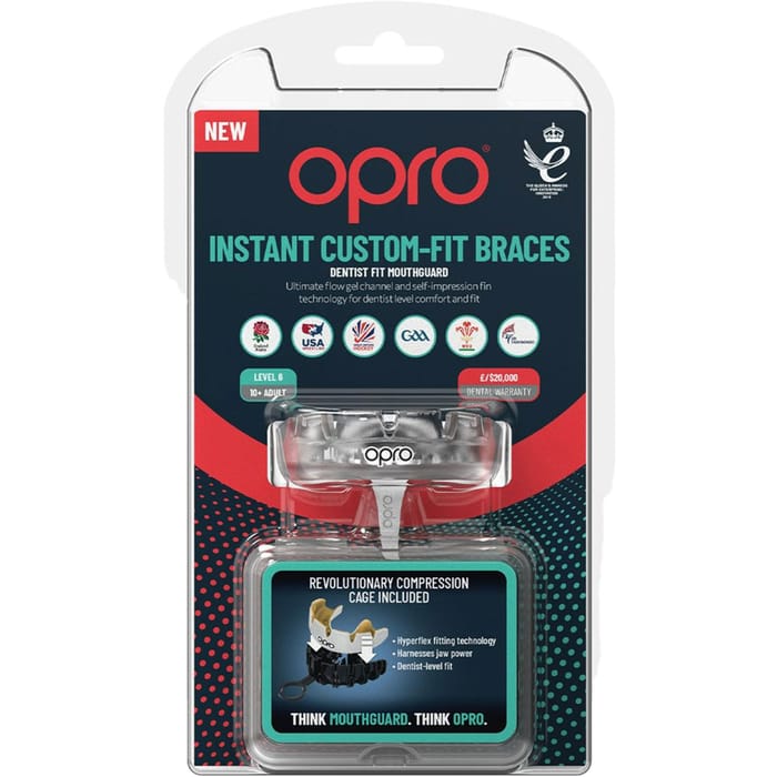 OPRO Instant Custom Dentist Fit Braces Mouthguard bitje — foto 2