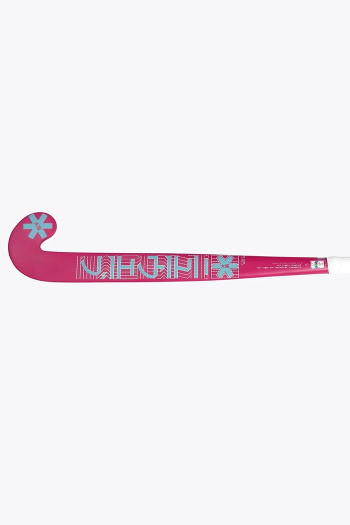 Osaka Indoor Hockey Stick Mid Bow WD | Raspberry hockeystick — foto 5