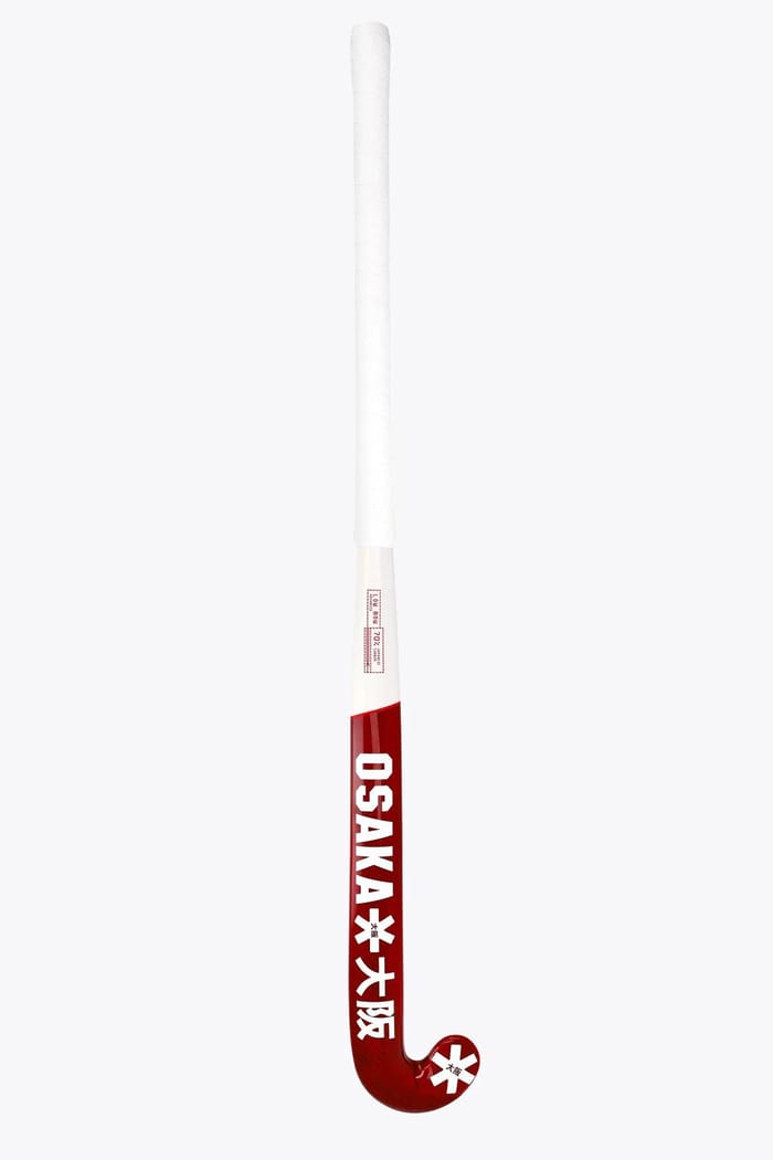 Osaka Field Hockey Stick Low Bow Advanced 70 | Pompeian Red hockeystick — foto 6