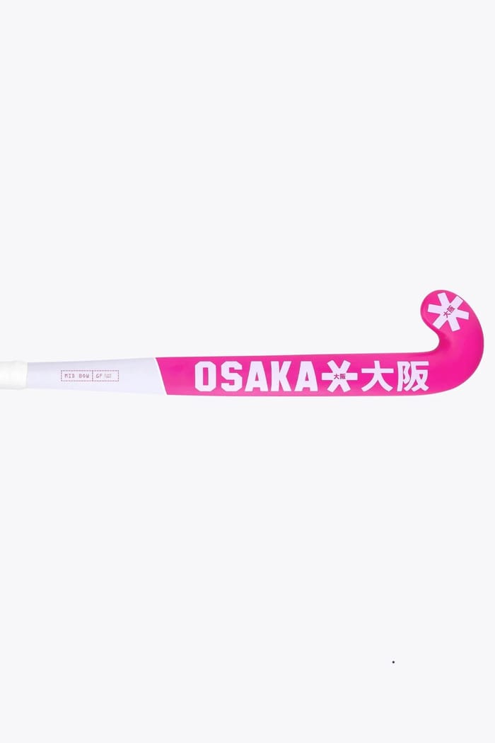 Osaka Field Hockey Stick Mid Bow GF | Electric Fuchsia hockeystick, foto 4