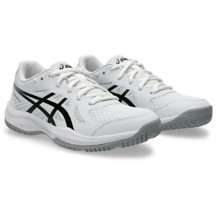Asics Upcourt 6 GS - White/Black - Junior hockeyschoen — foto 2