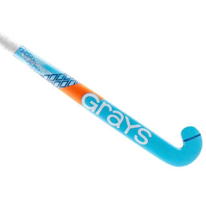 Grays GTI 2000 Ultrabow – indoor – blauw hockeystick — foto 1