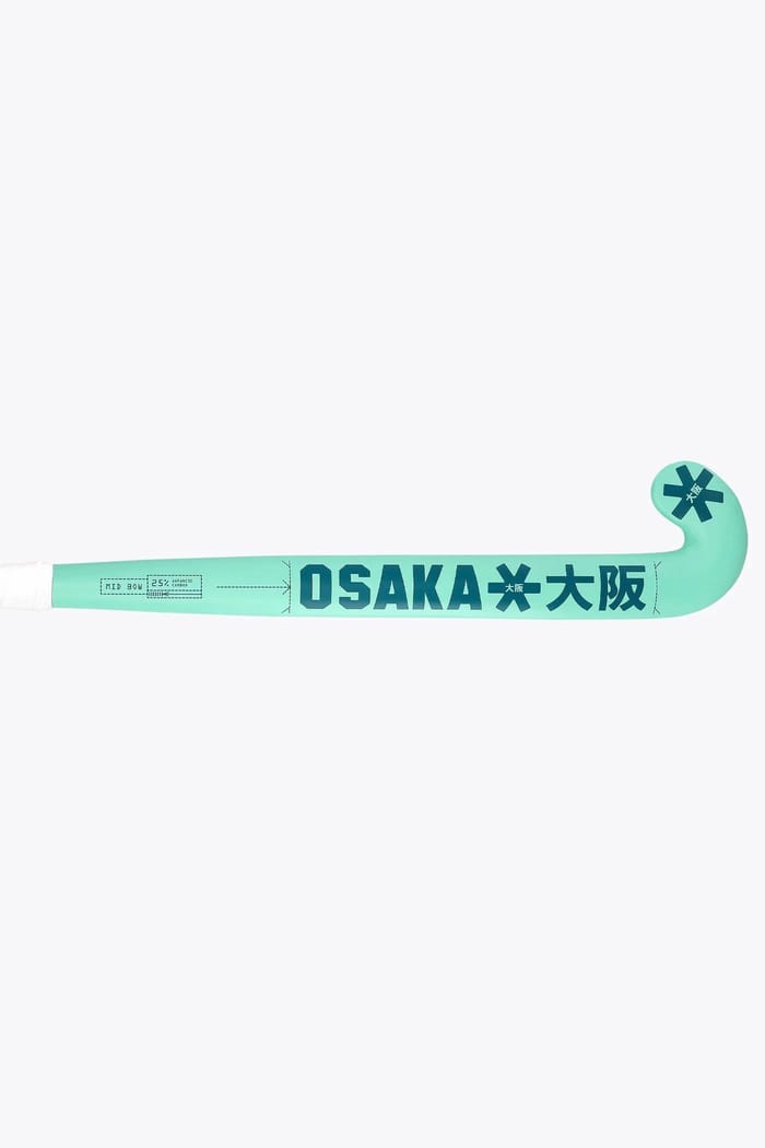 Osaka Field Hockey Stick Mid Bow 25 | Jelly Mint hockeystick — foto 4