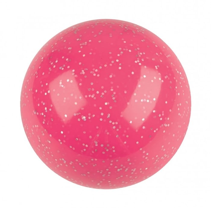 Merkloos Hockeybal glitter oranje – zonder logo hockeybal