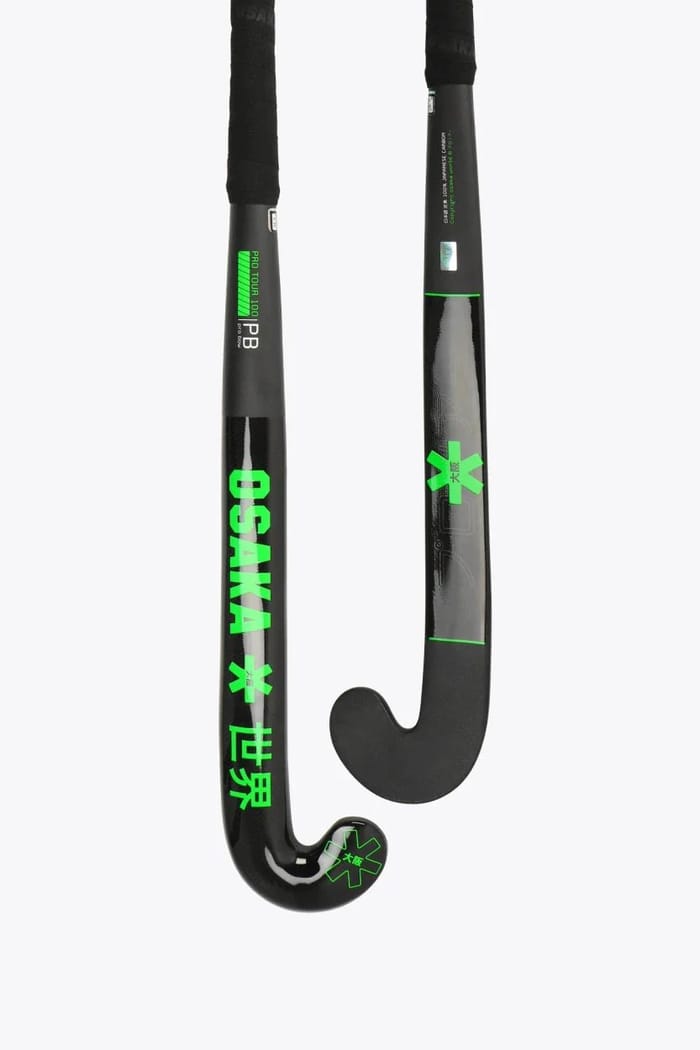 Osaka Field Hockey Stick Pro Tour 100 - Pro Bow | Iconic Black hockeystick — foto 1