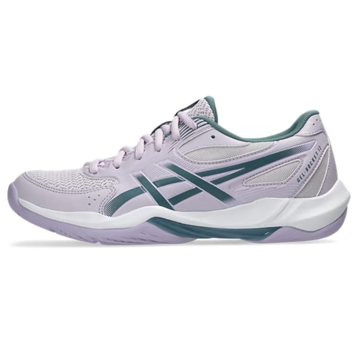 Asics GEL-Rocket 12 - Dahlia/Foggy Teal - Dames hockeyschoen, foto 6