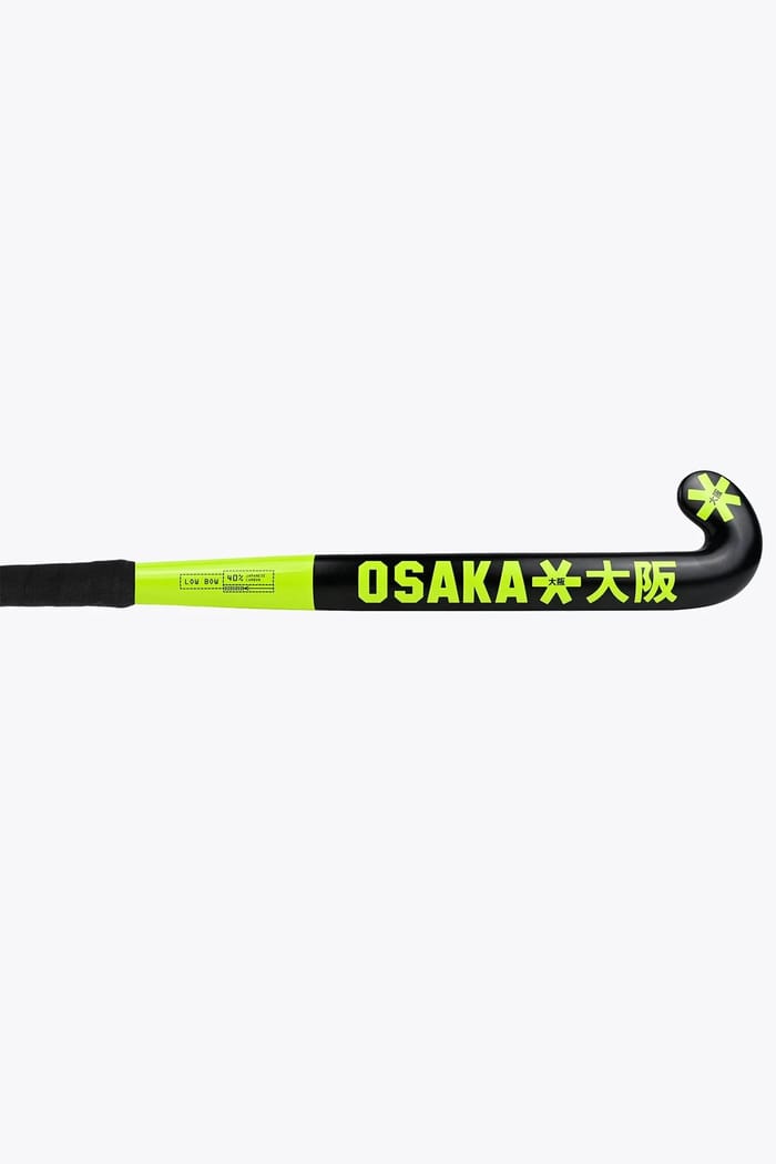 Osaka Field Hockey Stick - Edit One - Low Bow 40 | Fluorescent Lime hockeystick, foto 2