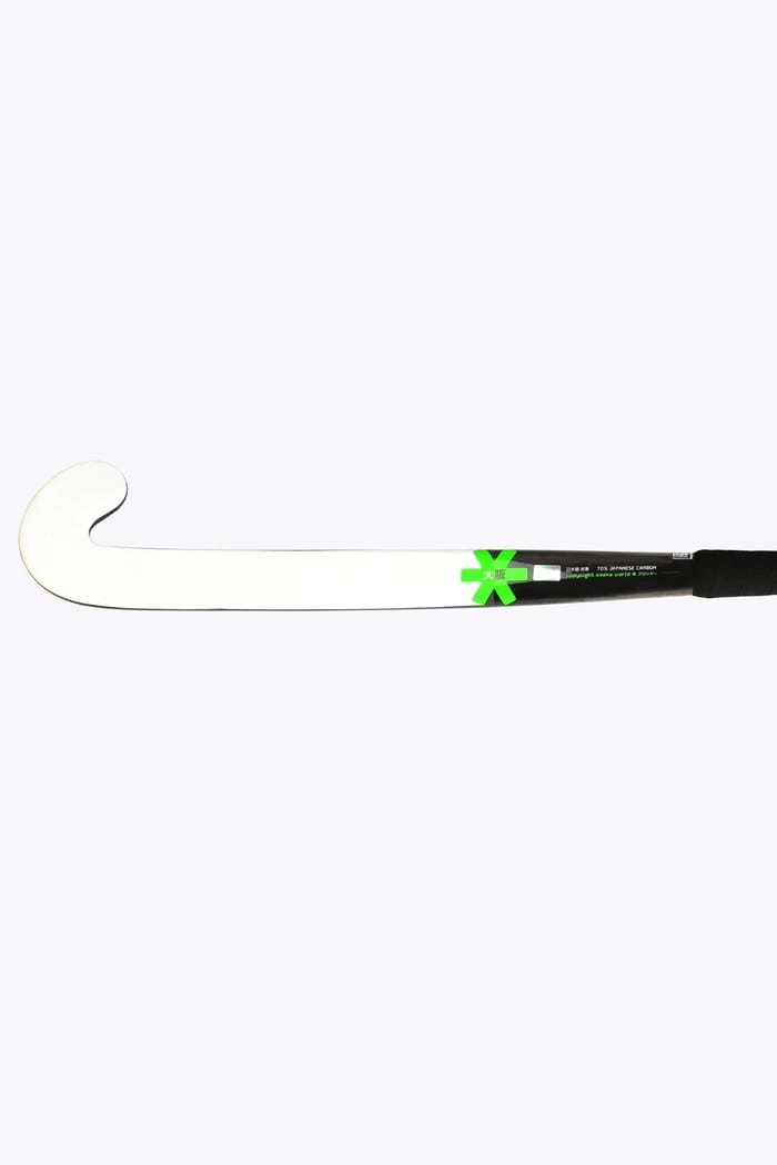 Osaka Field Hockey Stick Pro Tour 70 - Low Bow - LTD Edition White | Iconic Black hockeystick, foto 9