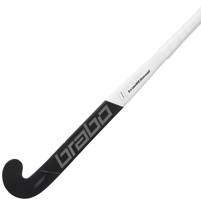 Brabo Traditional Carbon 100 LB Bk/Gd Senior Hockeystick hockeystick — foto 2