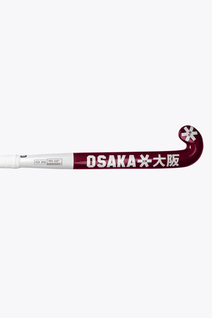 Osaka Field Hockey Stick Mid Bow 70 | Cherry Lacquer hockeystick — foto 4