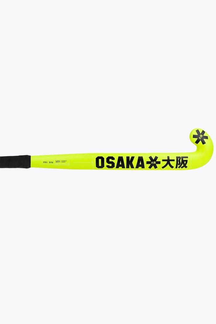 Osaka Field Hockey Stick - Edit One - Pro Bow 10 | Fluorescent Lime hockeystick — foto 2