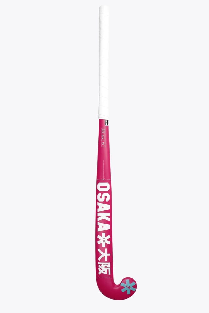 Osaka Indoor Hockey Stick Mid Bow WD | Raspberry hockeystick — foto 6
