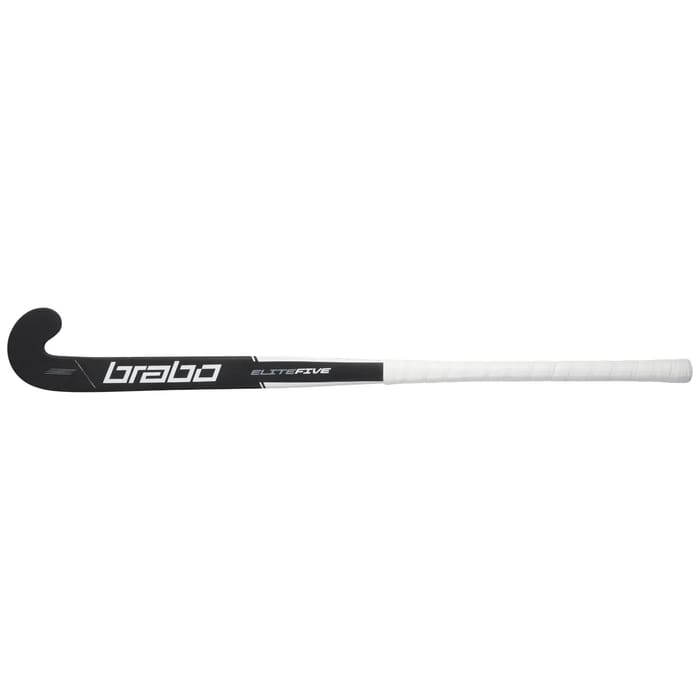 Brabo Elite Five WTB Carbon LB Bk/Wh hockeystick — foto 4