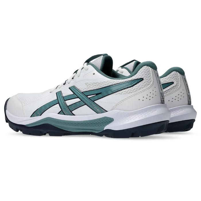 Asics GEL-Peake 3 - White/Foggy Teal hockeyschoen — foto 3