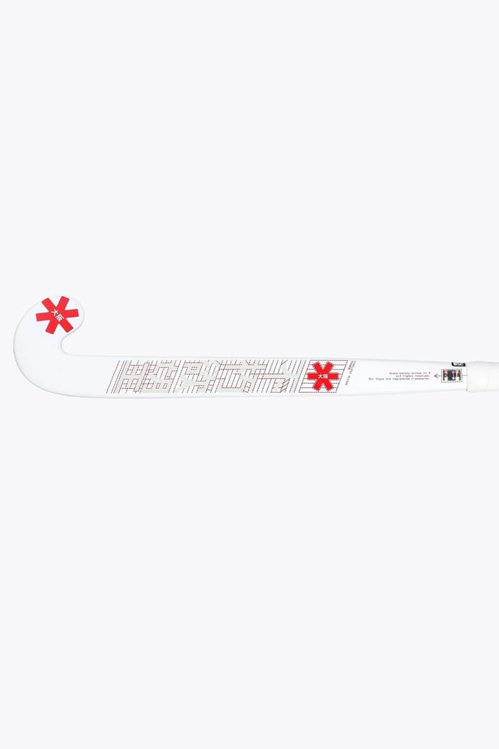 Osaka Field Hockey Stick Low Bow Advanced 25 | Pompeian Red hockeystick, foto 5