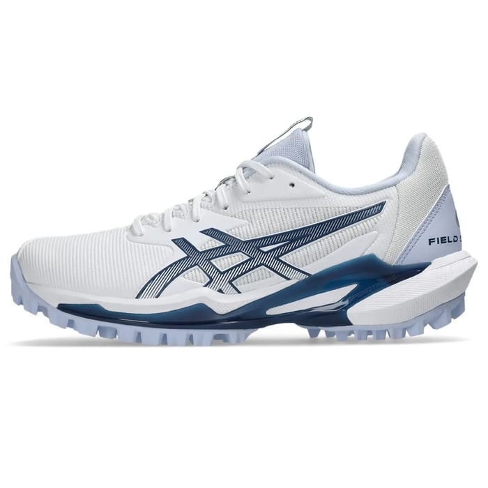 Asics Field Speed FF 2 - White/Independence Blue - Dames hockeystick — foto 4