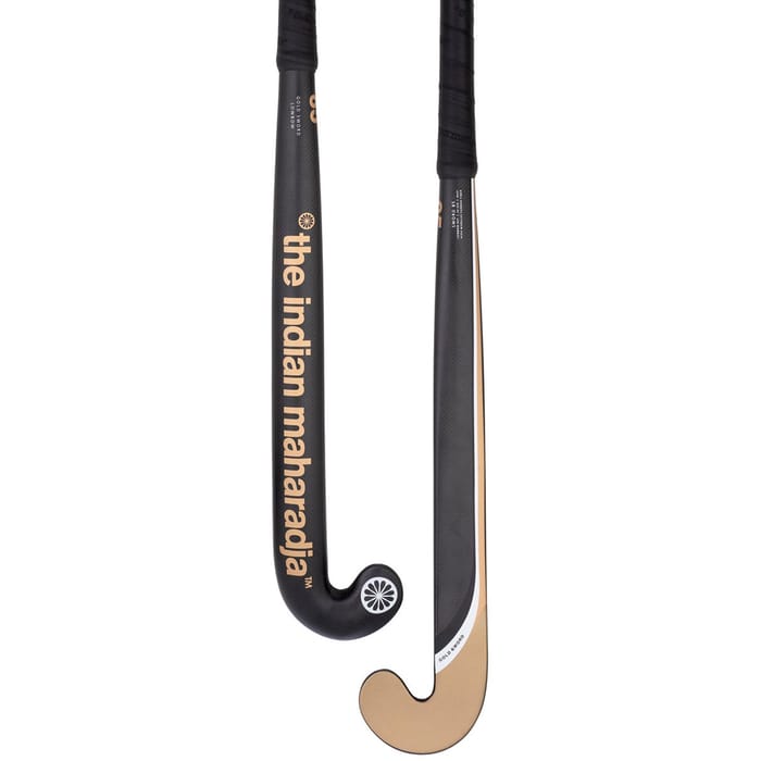 Indian Maharadja Golden Sword 85 – lowbow – goud/zwart hockeystick — foto 3