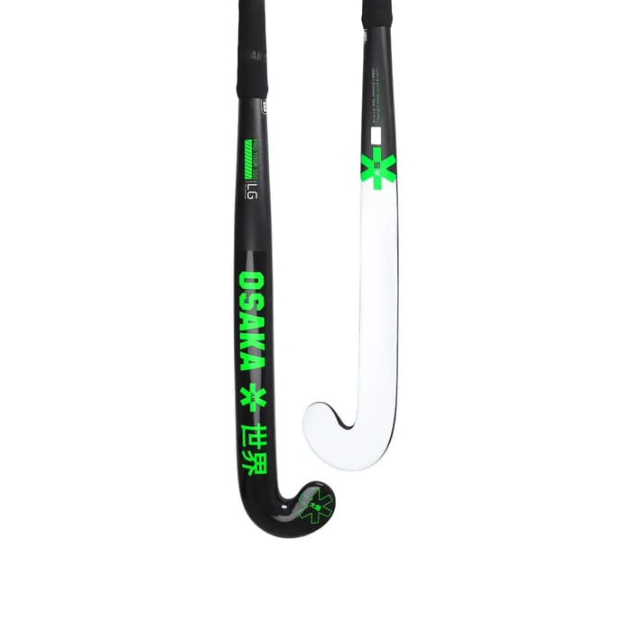 Osaka Pro Tour 100-Low Groove-2.0 Ltd White - Iconic Black hockeystick, foto 1