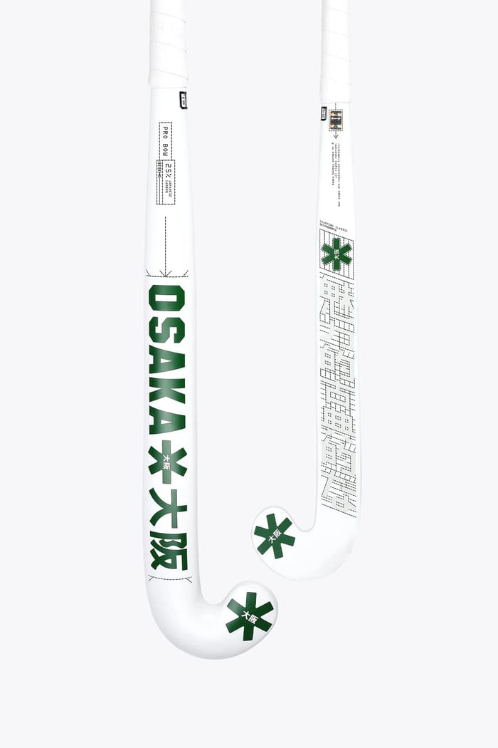 Osaka Field Hockey Stick Pro Bow 25 | White hockeystick — foto 1