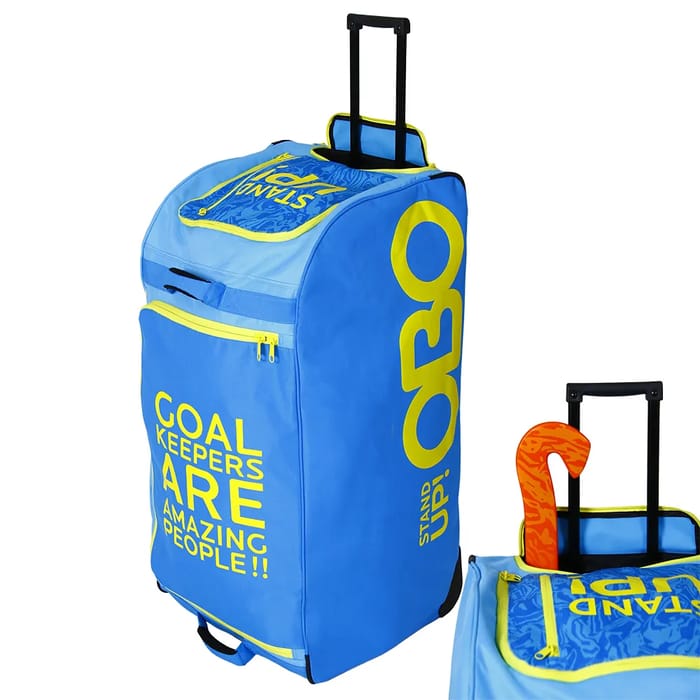 Obo Wheelie bag 'Stand-Up' blue hockeytas — foto 1