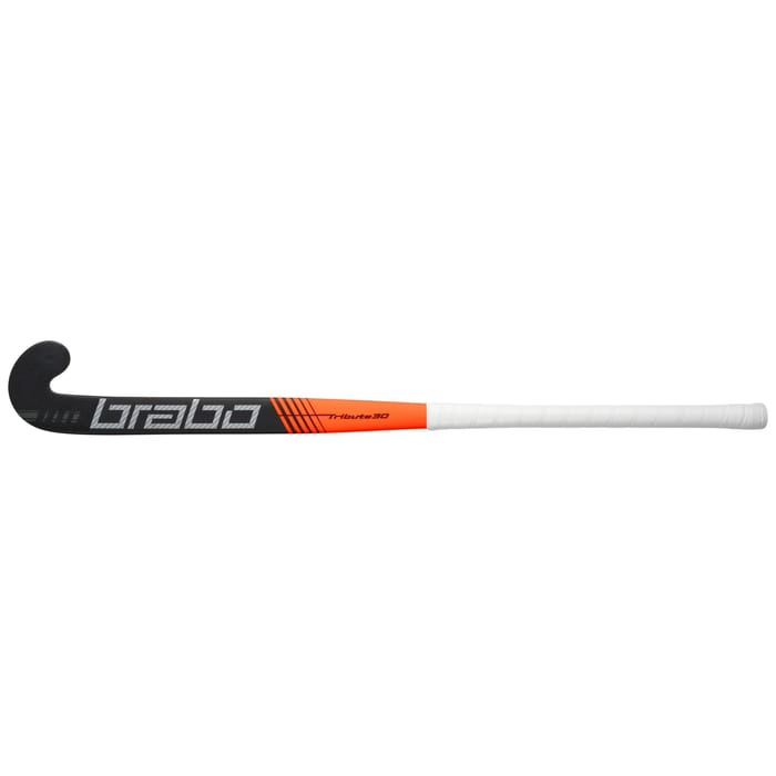 Brabo Tribute 30 PB Black/Orange Senior Hockeystick hockeystick — foto 4