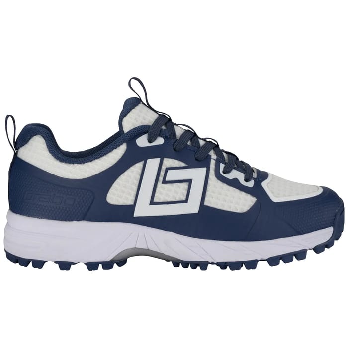Brabo Shoe Tribute Navy/White + Slides hockeyschoen — foto 2