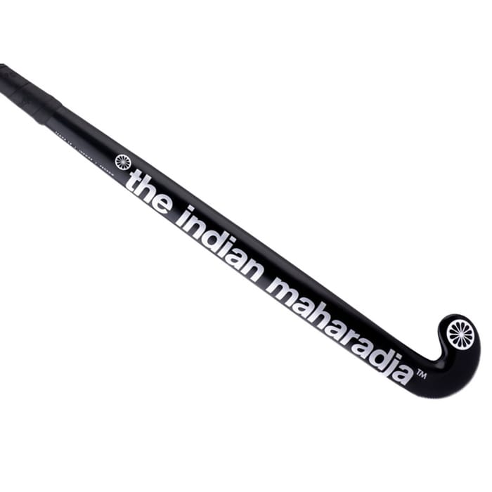 Indian Maharadja Tegha 10 – ProwBow – indoor – zwart/zilver hockeystick, foto 1