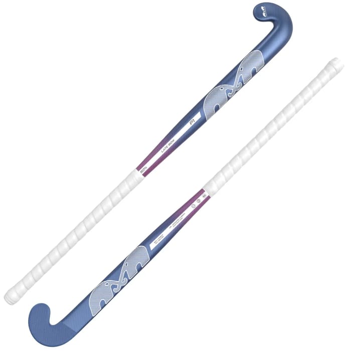 TK P1 Late Bow - Blue-Magenta-White hockeystick, foto 2