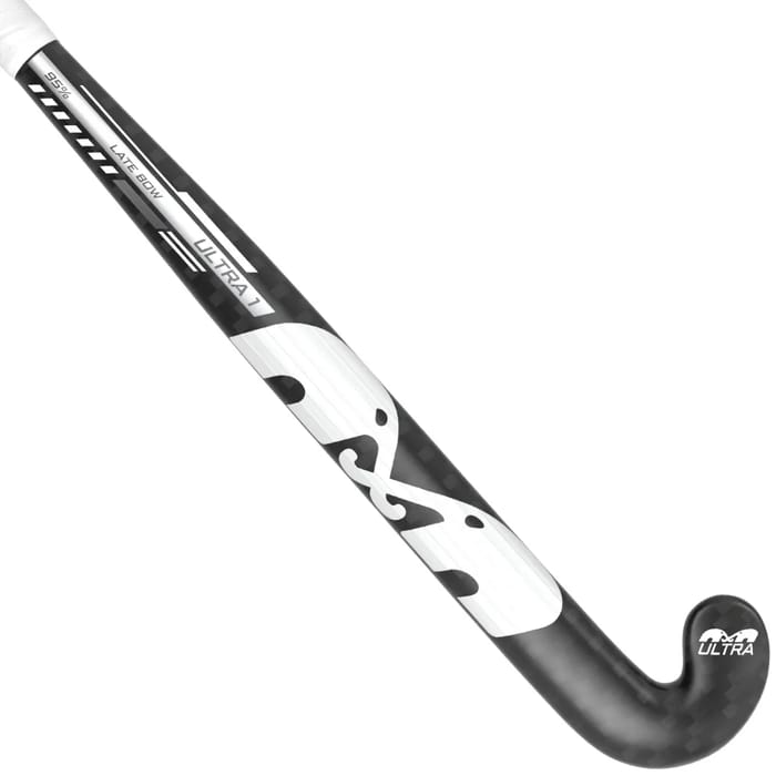 TK U1 Late Bow - White-Black hockeystick — foto 1