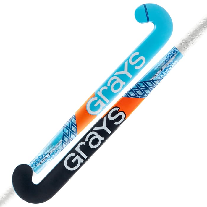 Grays GTI 2000 Ultrabow – indoor – blauw hockeystick — foto 2