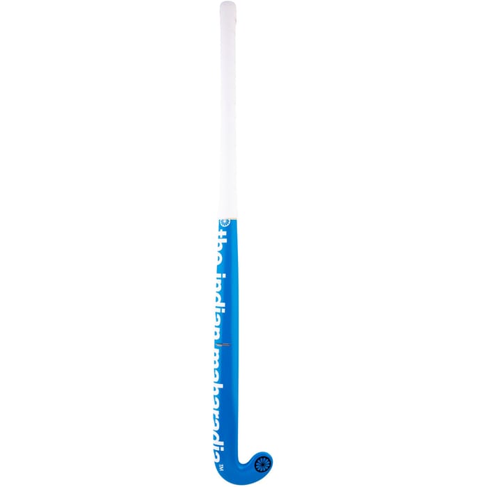 Indian Maharadja Sword 10 – LowBow – indoor – blauw/wit hockeystick, foto 2