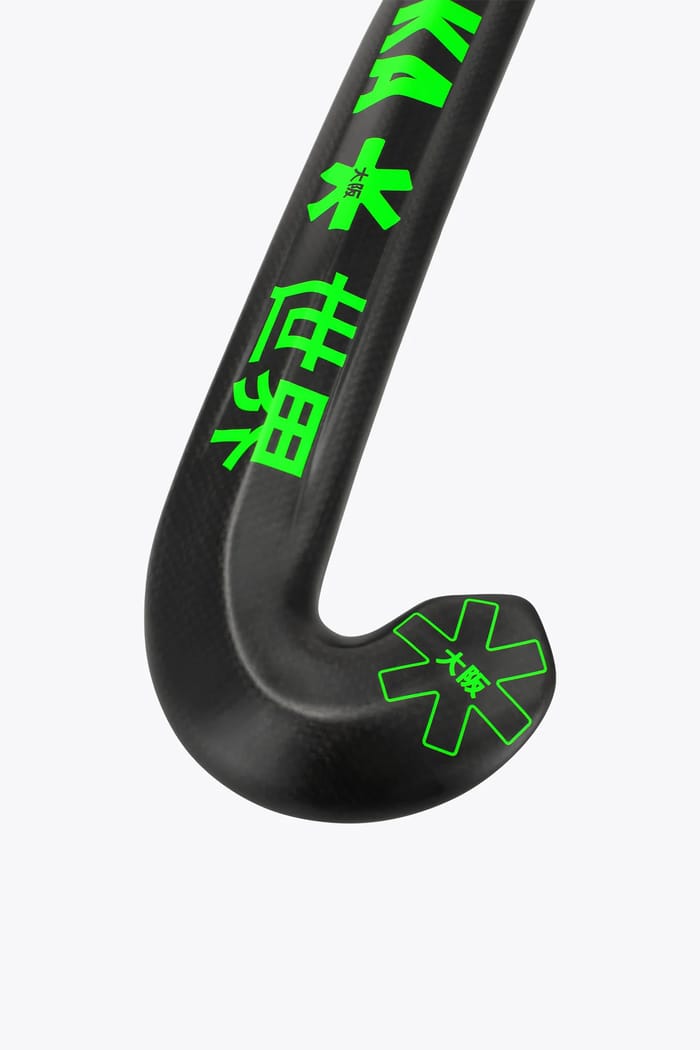 Osaka Field Hockey Stick Pro Bow 70 - Futurelab | Iconic Black hockeystick — foto 2