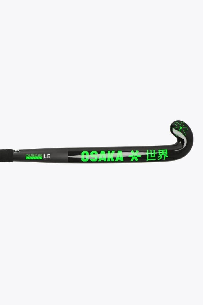 Osaka Field Hockey Stick Pro Tour 100 - Low Bow | Iconic Black hockeystick — foto 2