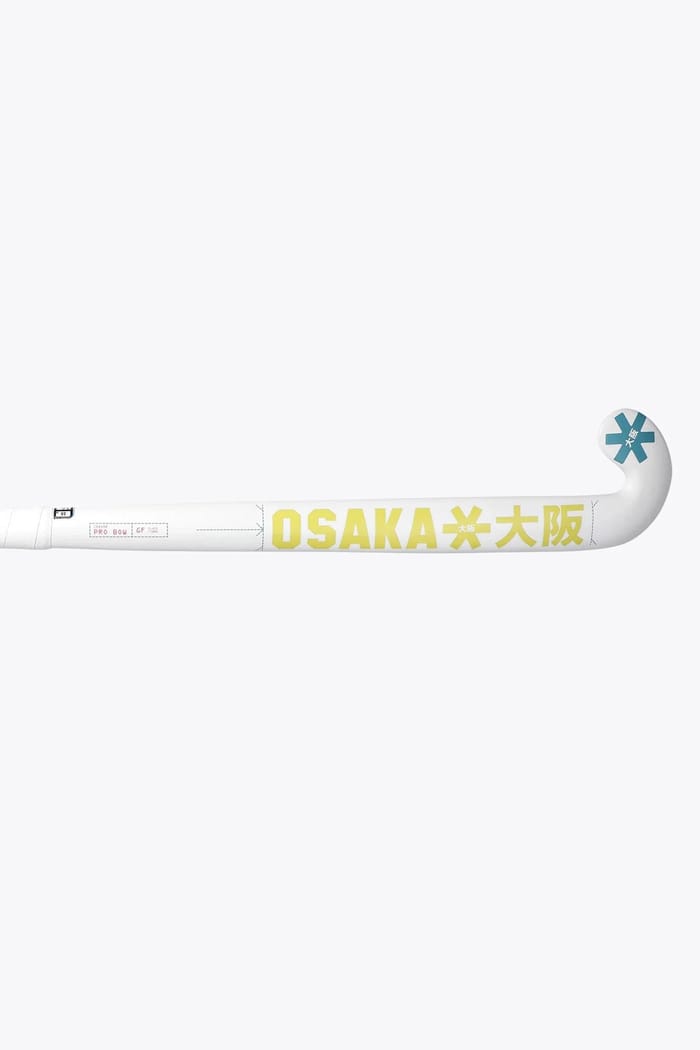 Osaka Indoor Hockey Stick Pro Bow GF | Shadow Lime hockeystick — foto 4