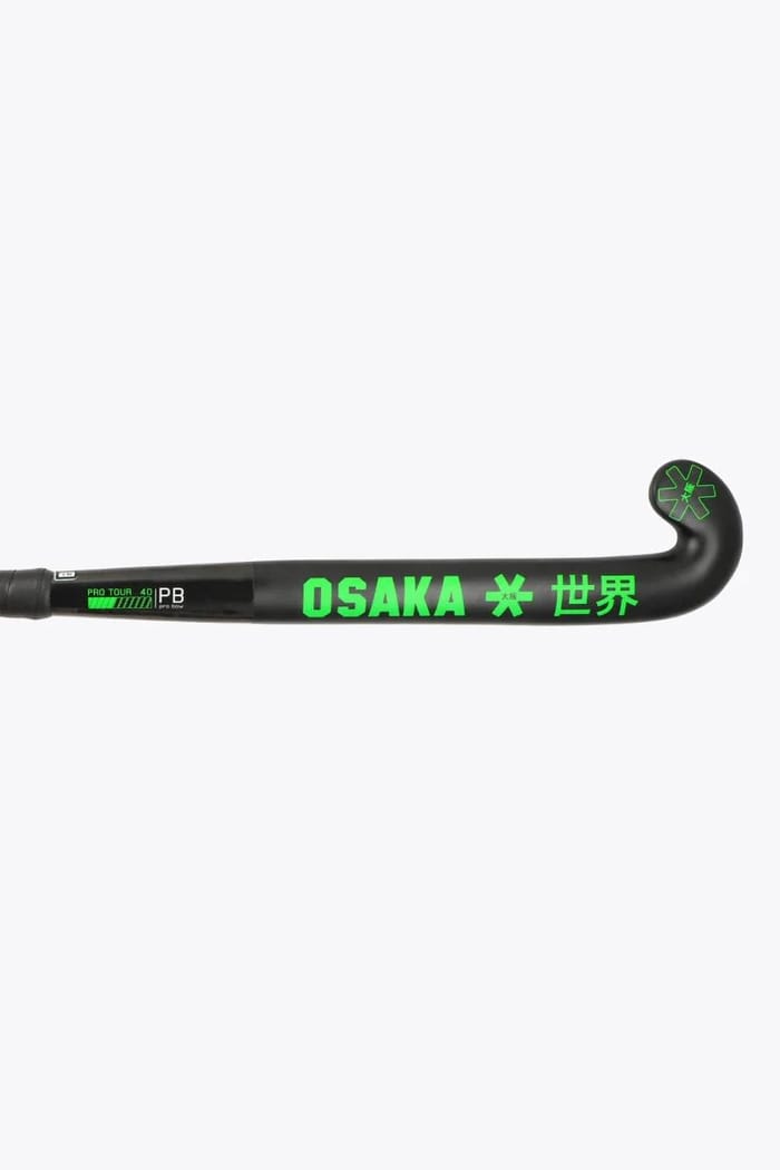 Osaka Field Hockey Stick Pro Tour 40 - Pro Bow | Iconic Black hockeystick — foto 2