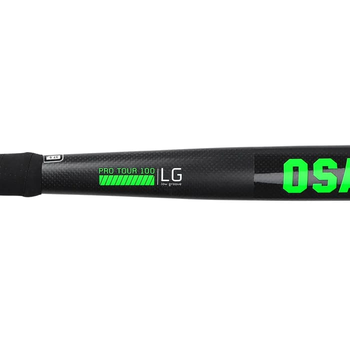Osaka Pro Tour 100-Low Groove-2.0 Ltd White - Iconic Black hockeystick, foto 4