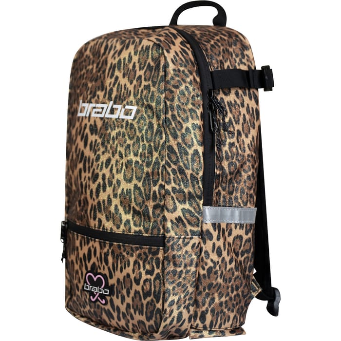 Brabo backpack Fun – luipaard – glitter hockeytas — foto 5