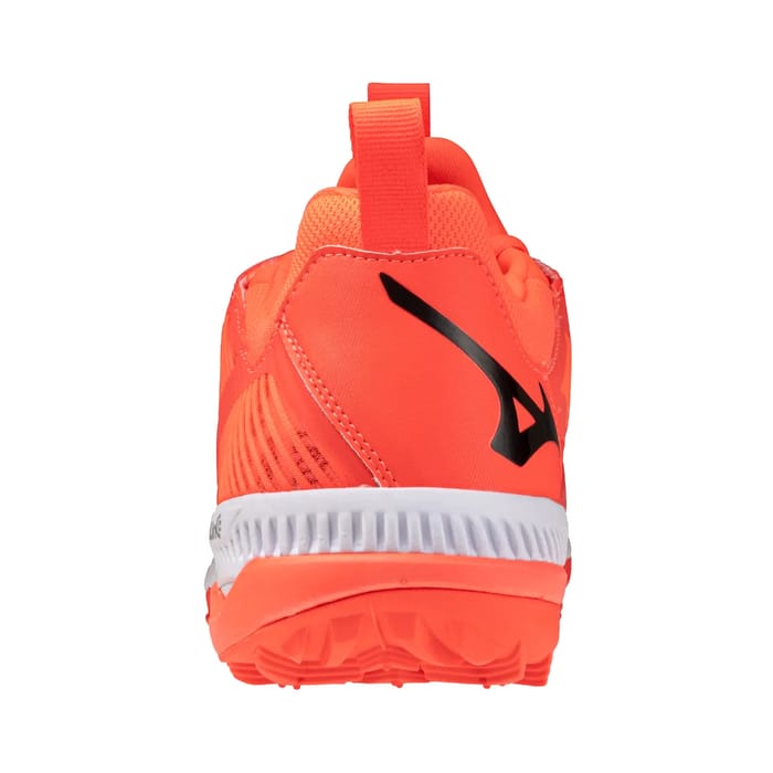 Mizuno Wave Panthera 2 - Lava Orange/White/Black hockeyschoen — foto 5