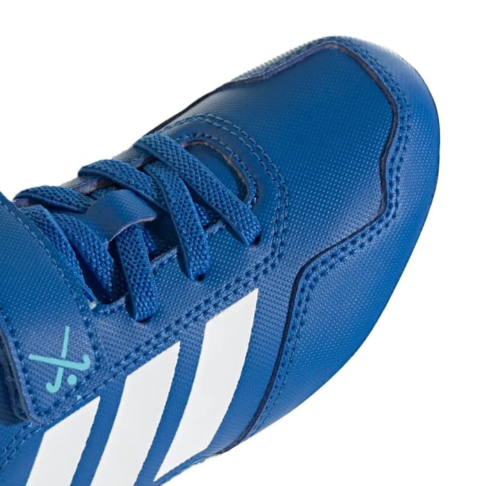 Adidas Hockey Youngstar Rise Velcro - Royal White hockeyschoen — foto 11